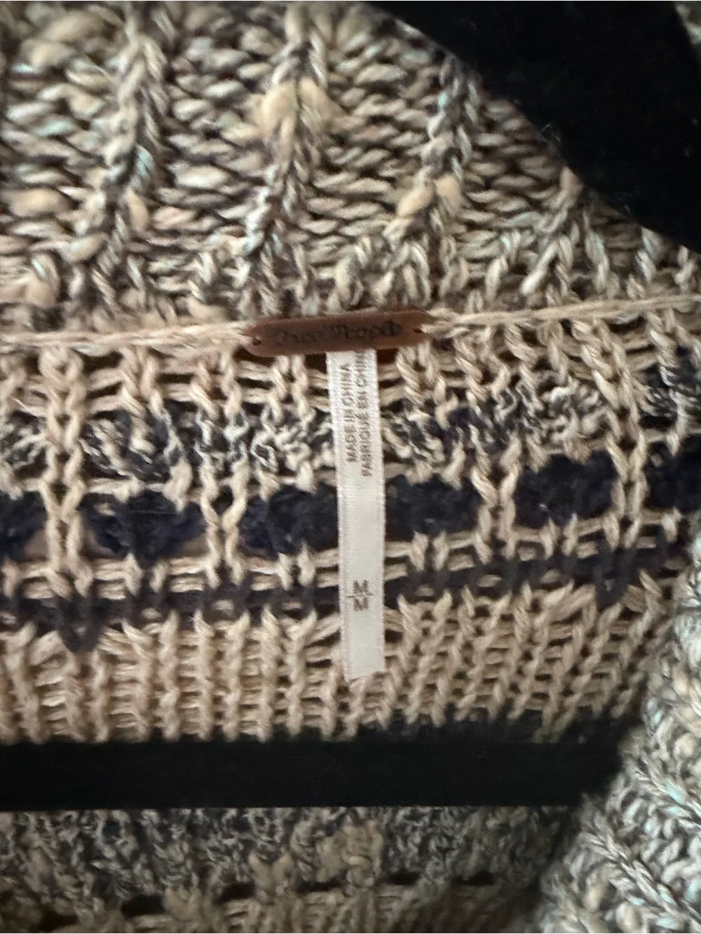 Free People Crochet Jacket